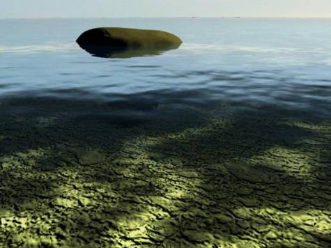 Анимированная модель морской поверхности