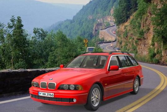 Моделирование BMW 5 Series touring в 3D MAX