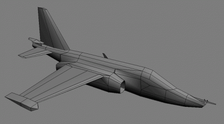 Создание Low Poly модели Су-25