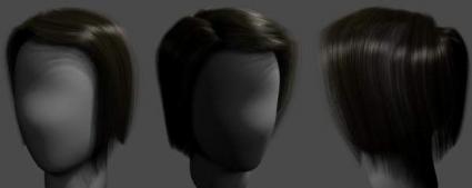 Модуль Hair And Fur в 3DSmax 8 - 9 Создание волос с использованием сплайнов.